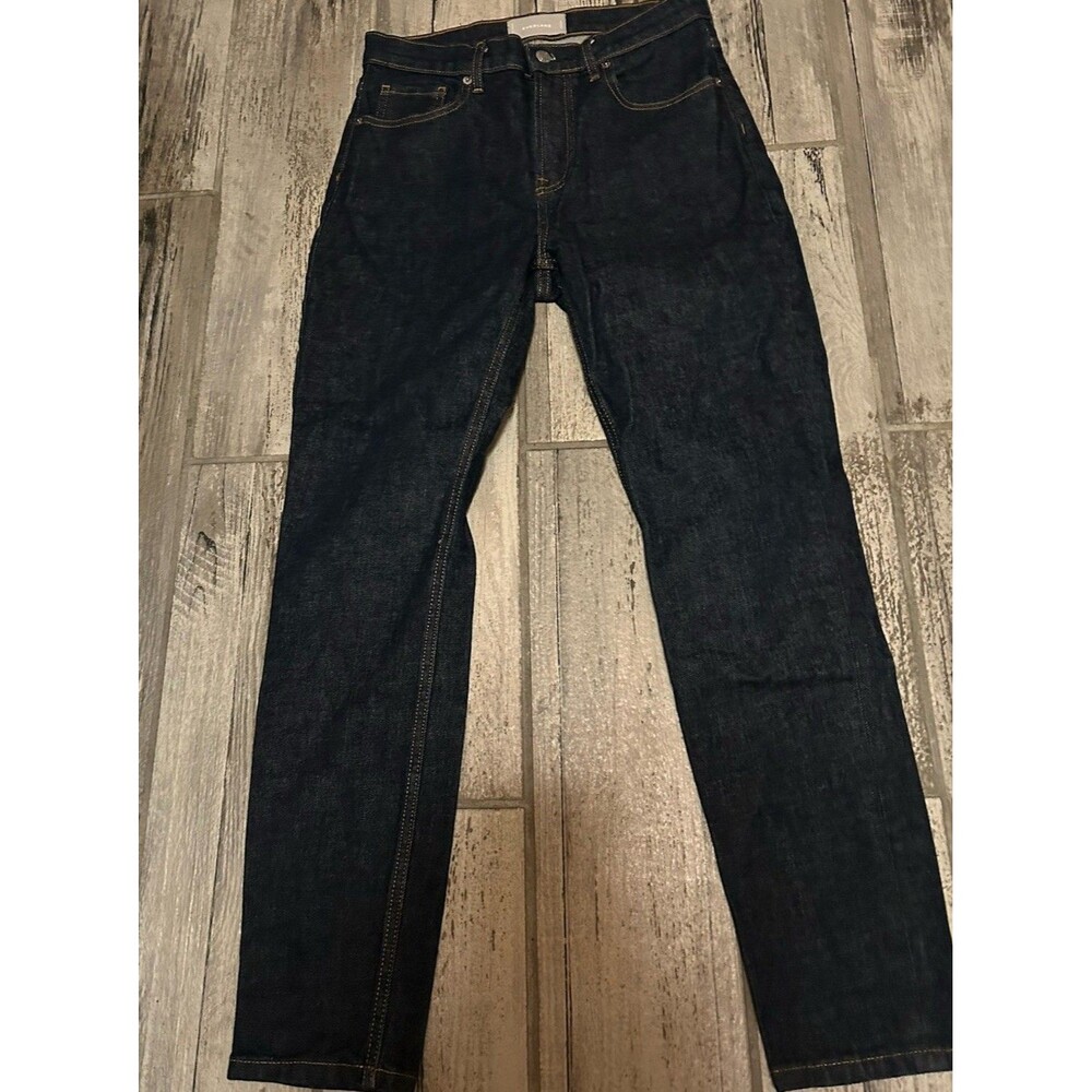 Everlane Slim Jeans Womens 28 Reg Blue Denim Cotton Dark Wash